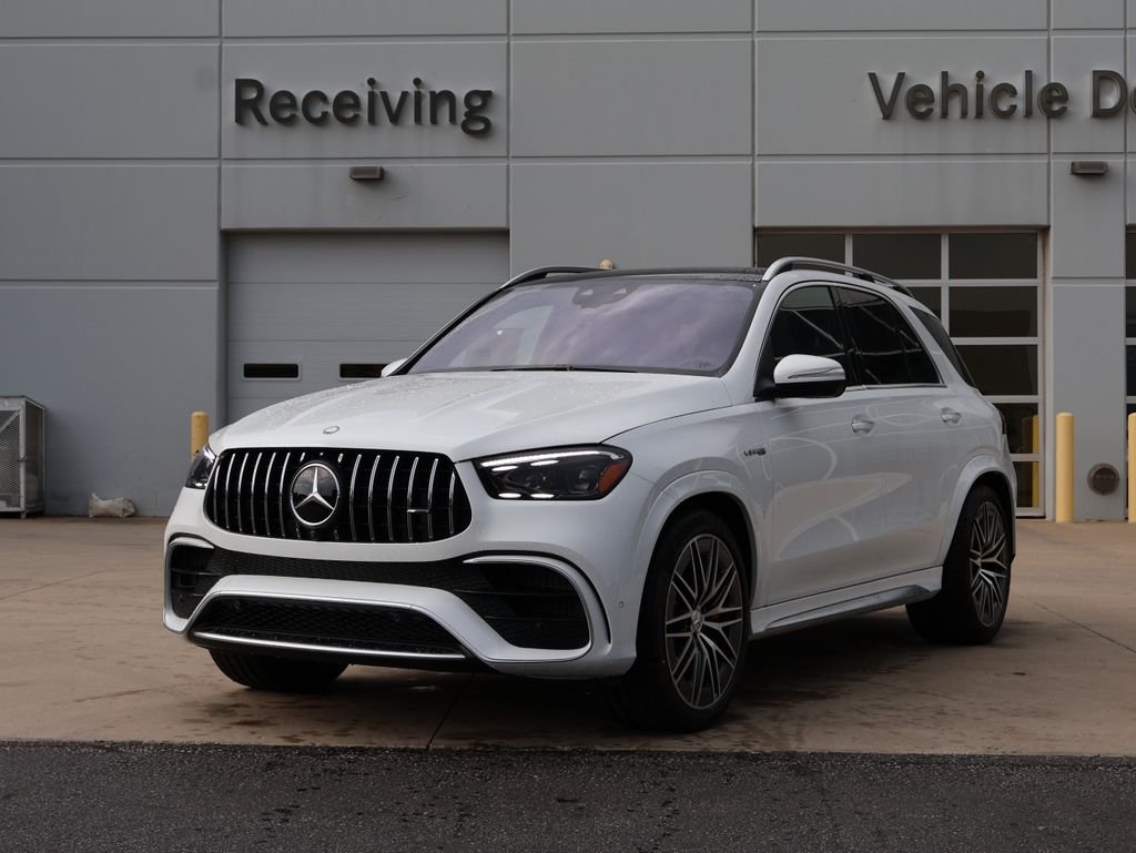 New 2026 MANUFAKTUR Moonlight White Metallic Mercedes-Benz GLE 63 S AMG® image 3
