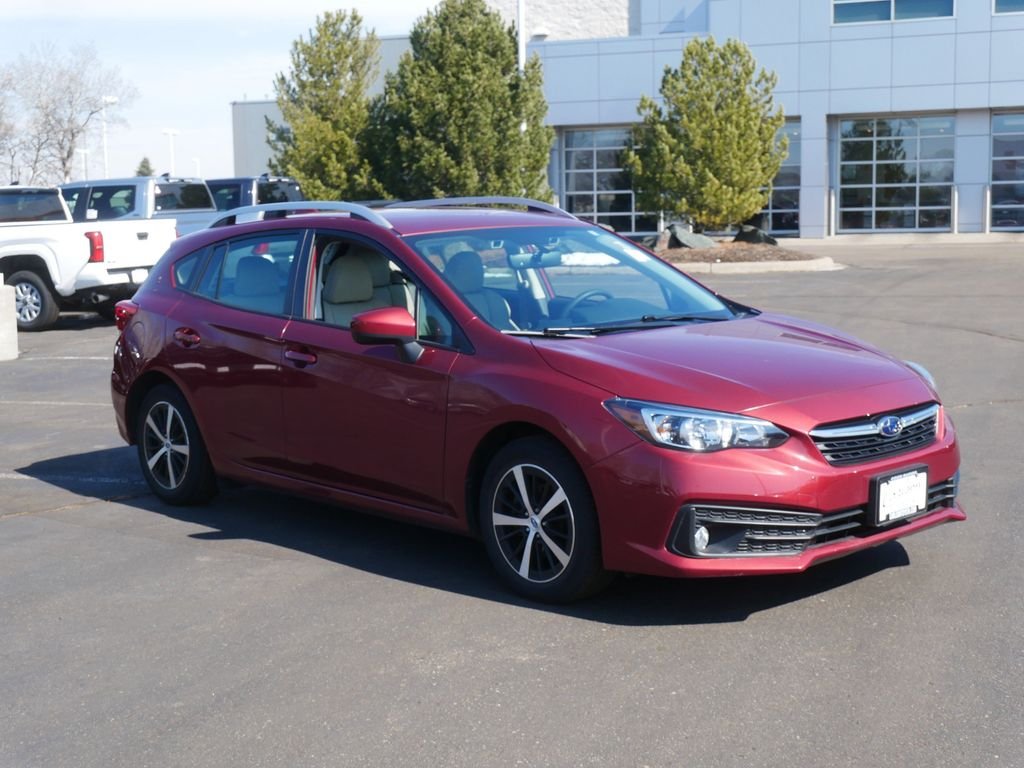 Used 2023 Subaru Impreza Premium with VIN 4S3GTAV69P3710760 for sale in Minneapolis, Minnesota