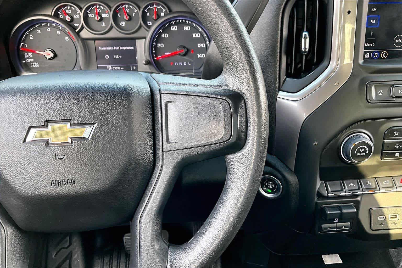 Used 2023 Sterling Gray Metallic Chevrolet Work Truck image 25