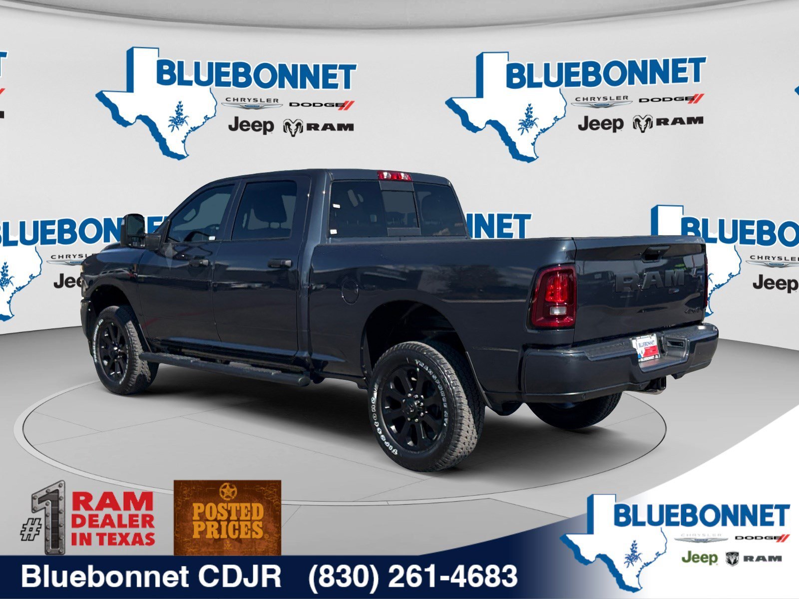 New 2027 Forged Blue Metallic Exterior Paint RAM Black Express image 7