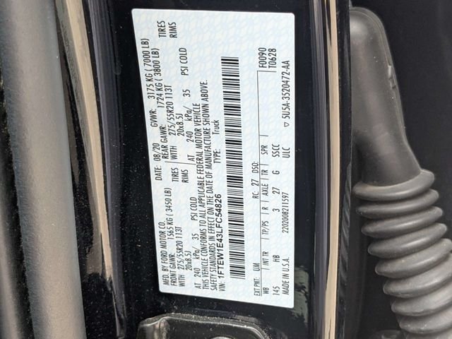 Used 2020 Black Ford Lariat image 20