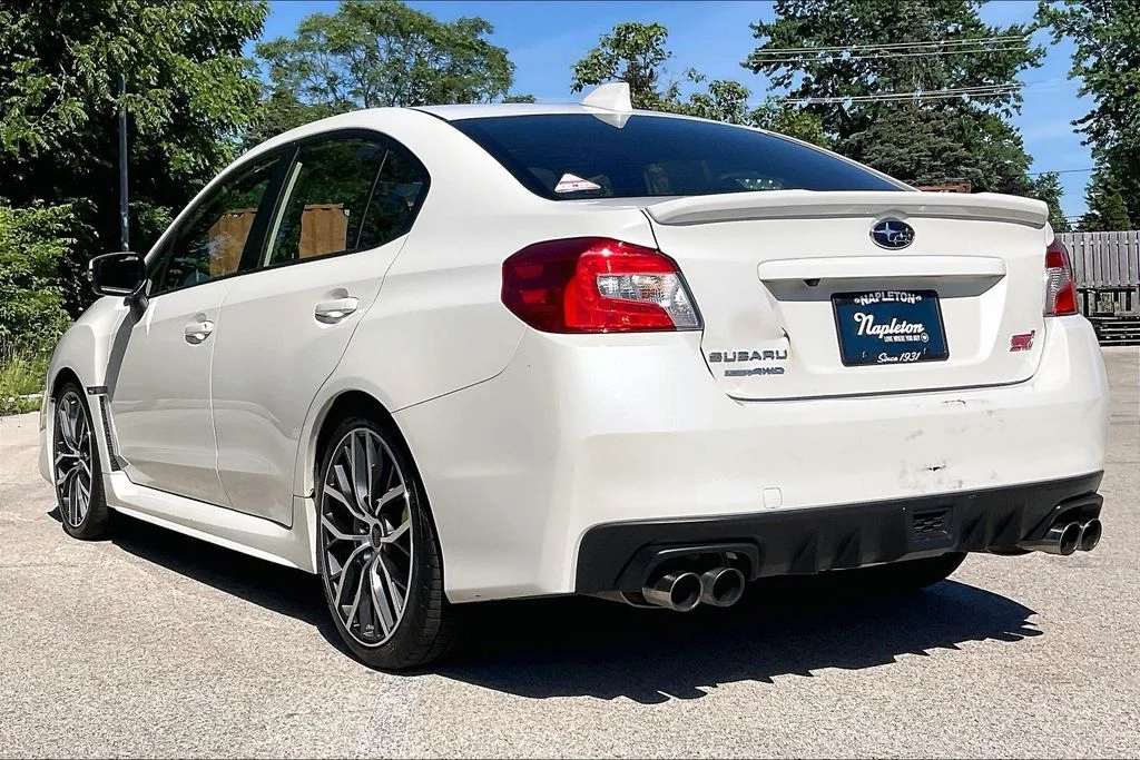 Used 2021 Crystal White Pearl Subaru STi Limited image 10