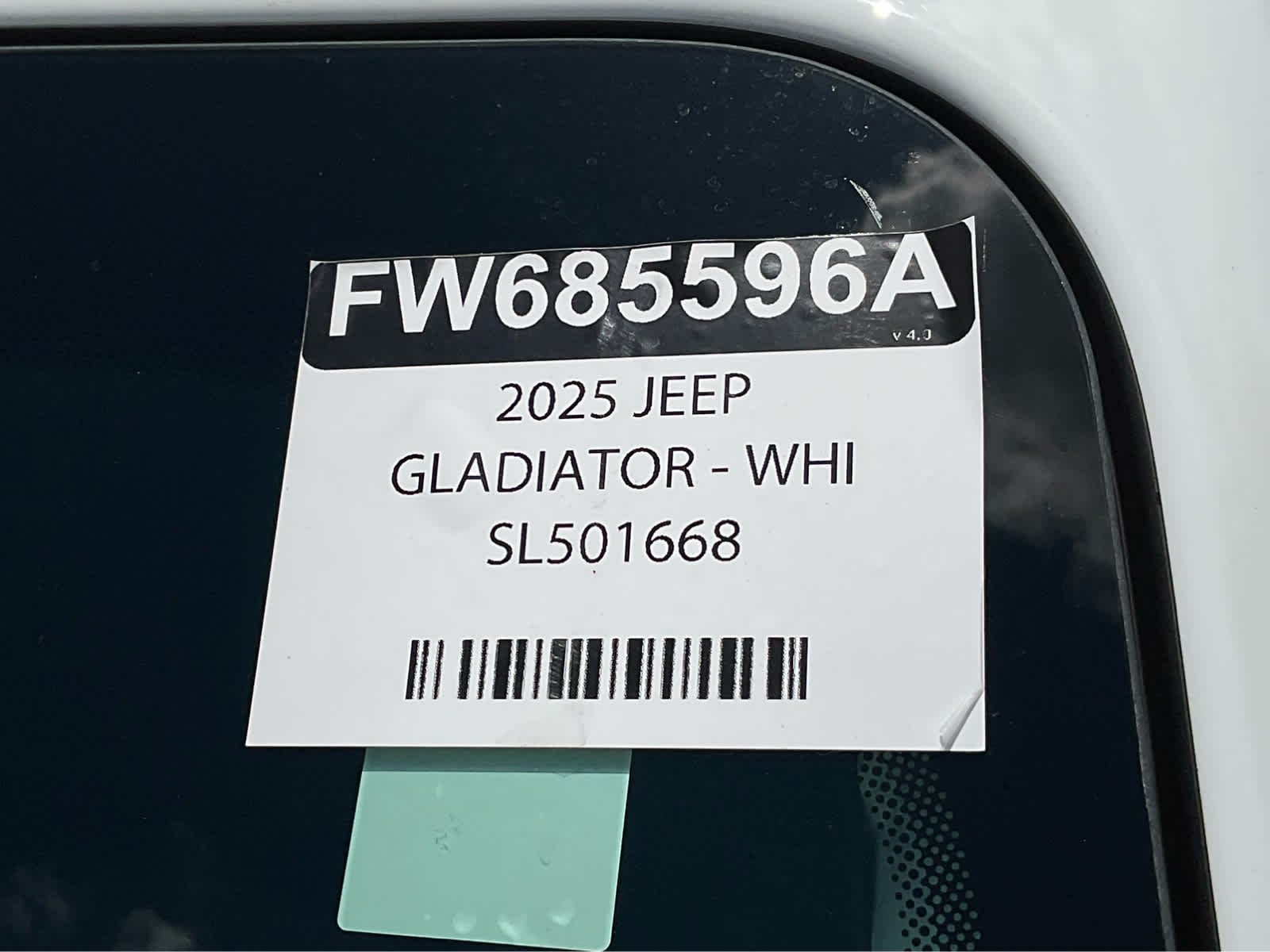 Used 2025 Bright White Clearcoat Jeep Sport image 30