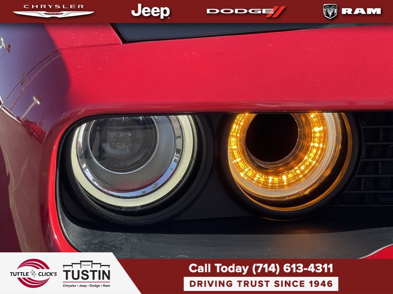 Used 2016 Redline Red Tricoat Pearl Dodge SRT Hellcat image 10