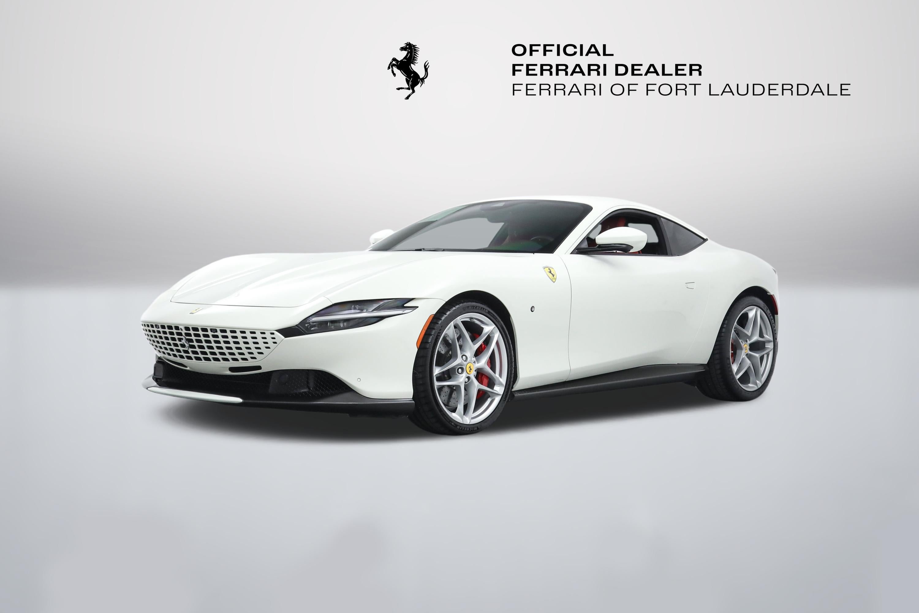 Certified Used 2021 Bianco Avus Ferrari  image 1