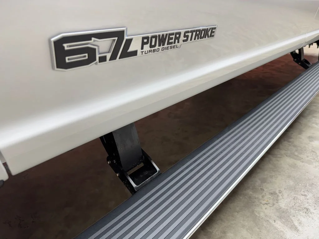 New 2026 Star White Metallic Tri-Coat Ford F-350® Platinum® image 3