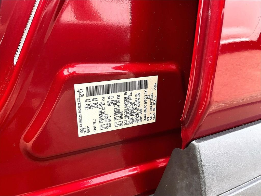 Used 2023 Red Nissan SV image 33