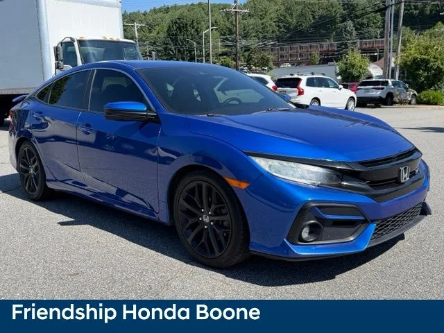 Used 2020 Blue Honda Si image 3