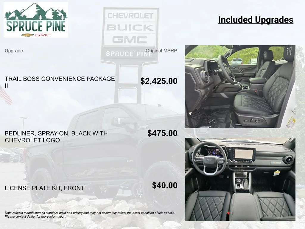 New 2026 White Chevrolet Trail Boss image 9
