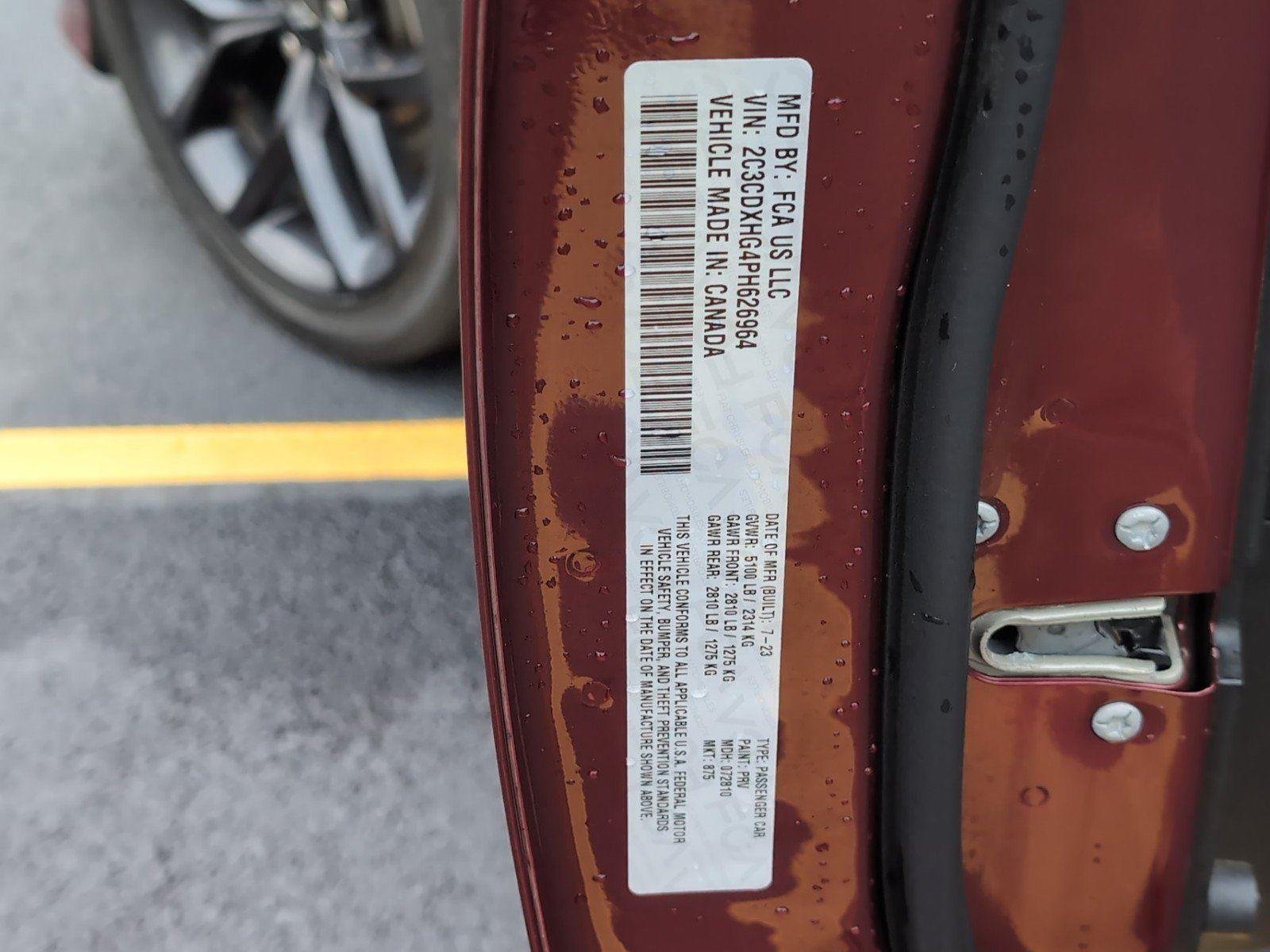 Used 2023 Octane Red Pearlcoat Dodge GT image 13