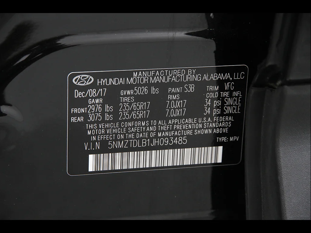 Used 2018 Twilight Black Hyundai 2.4L image 21