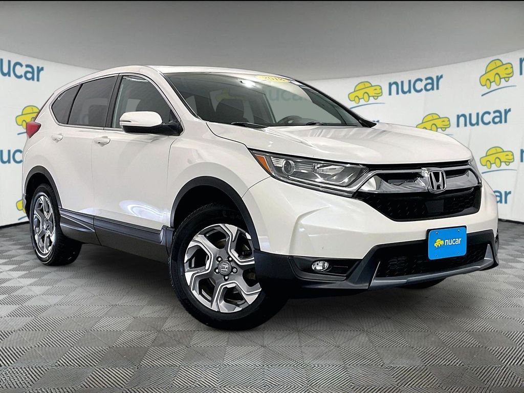 Used 2018 White Diamond Pearl Honda EX-L image 1