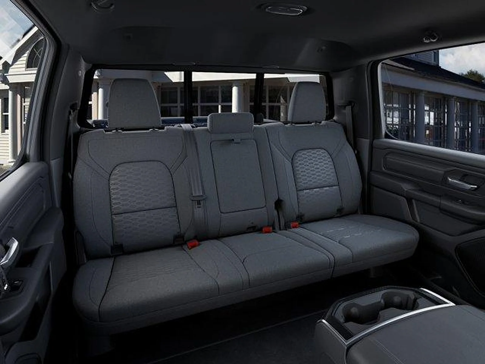 New 2026 Forged Blue Metallic Exterior Paint RAM Express Crew Cab 4x4 5
