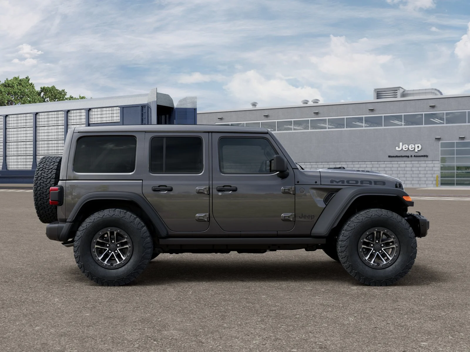New 2027 Granite Crystal Metallic Clearcoat Jeep Moab 392 image 12