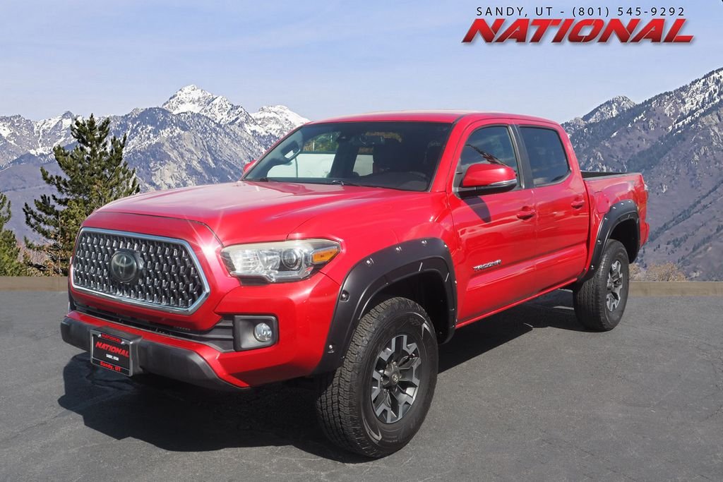 Used 2018 Red Toyota TRD Off-Road image 1