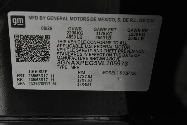 New 2027 Mosaic Black Metallic Chevrolet LT image 48