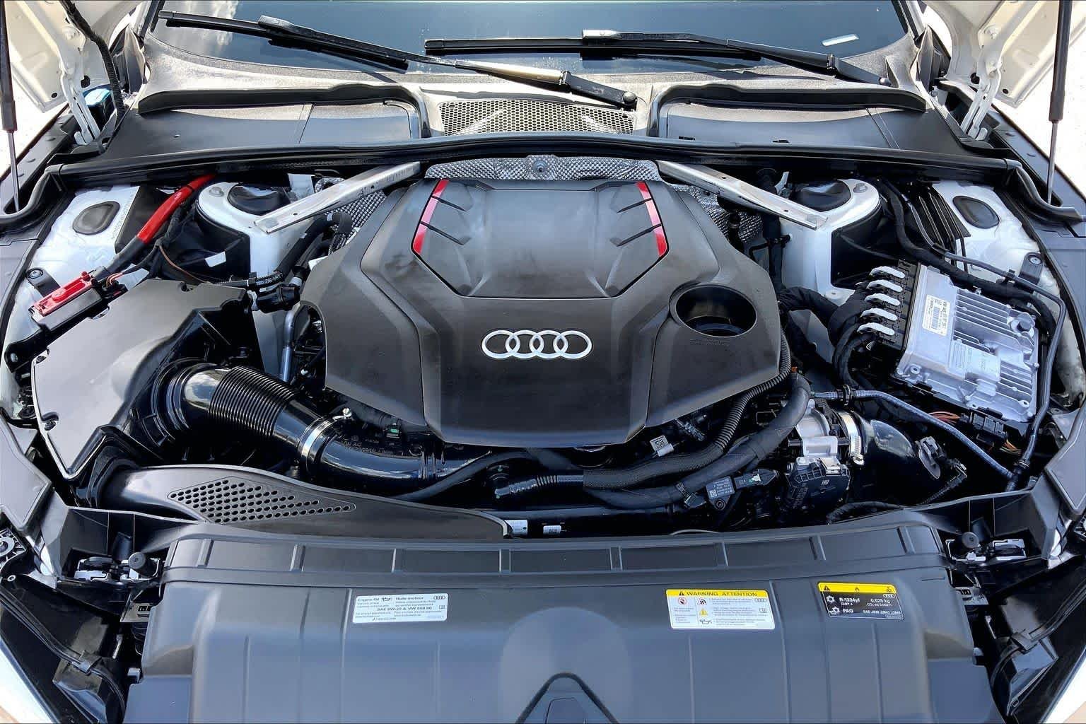 Used 2023 Glacier White Metallic Audi Premium Plus image 31