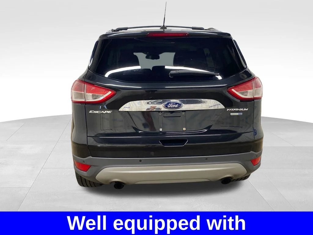 Used 2015 Black Ford Titanium image 2