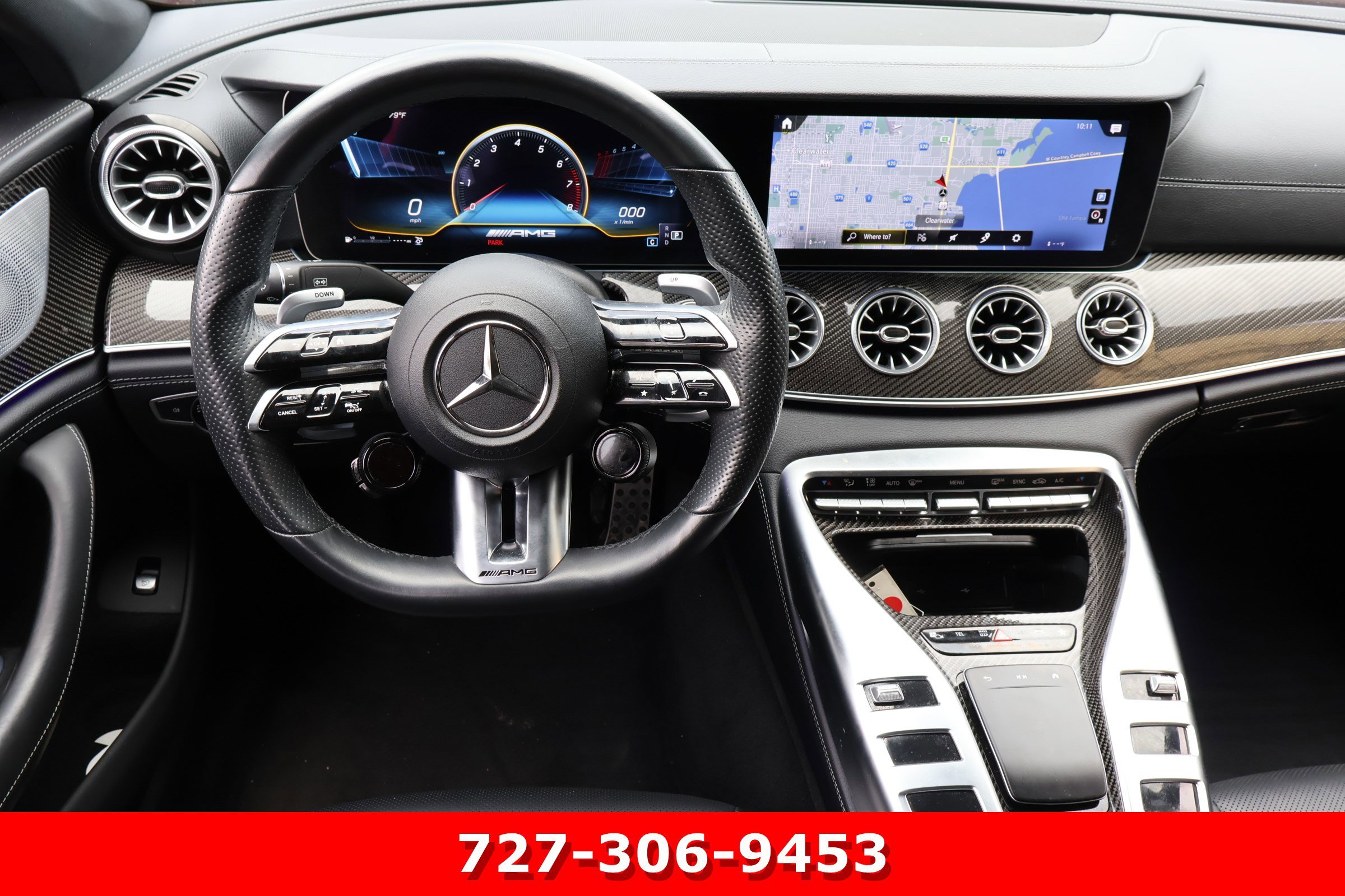 Certified Used 2022 Jupiter Red Mercedes-Benz AMG® GT 53 image 21