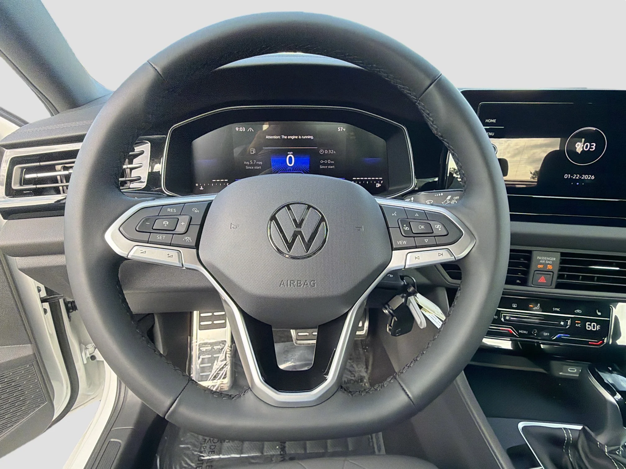 New 2026 White Volkswagen Sport image 37
