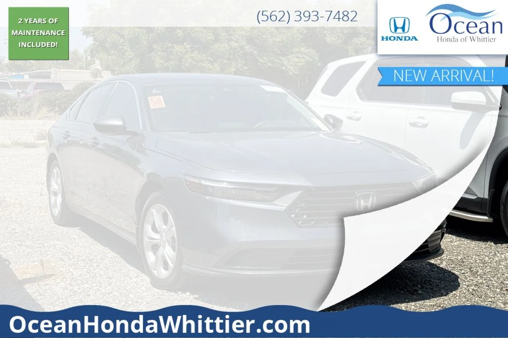Certified Used 2025 Meteorite Gray Metallic Honda LX image 1