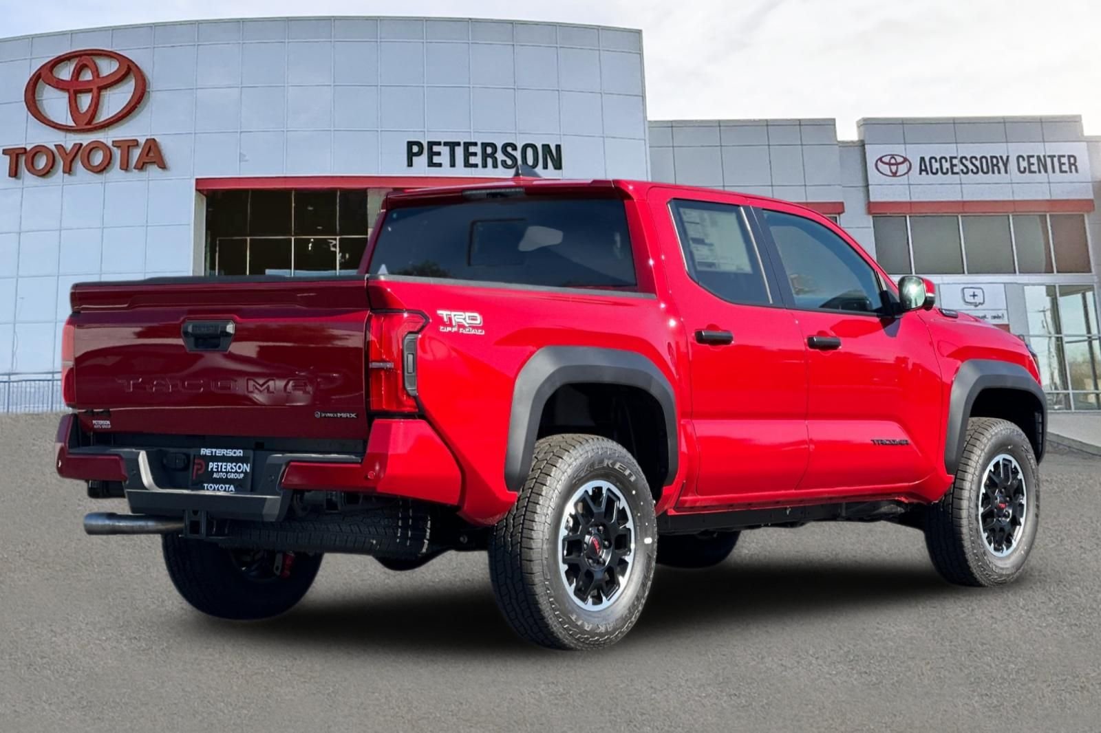 New 2026 Supersonic Red Toyota TRD Off-Road i-FORCE MAX image 4