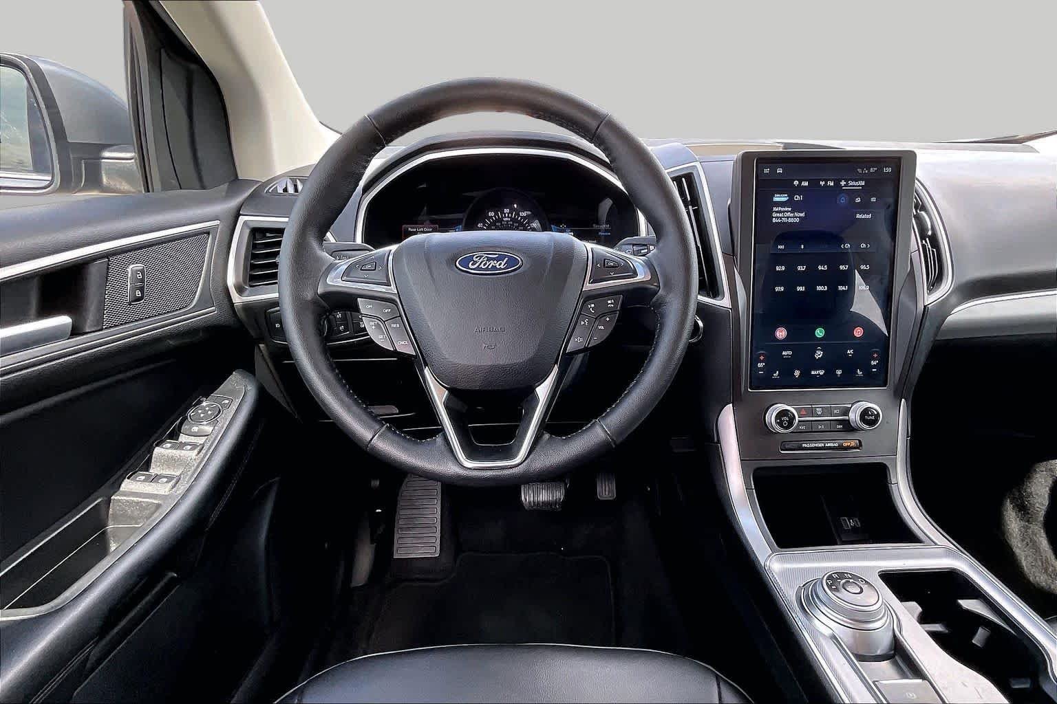 Used 2021 Iconic Silver Ford SEL image 6