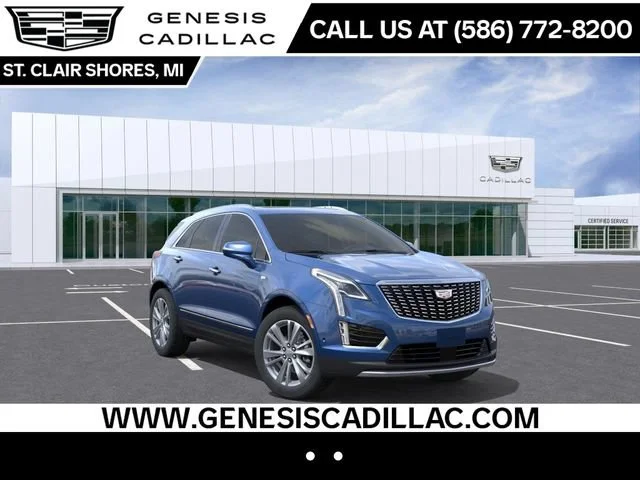 New 2026 Opulent Blue Metallic Cadillac Premium Luxury image 1