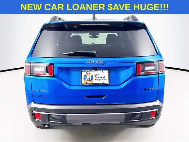 New 2026 Hydro Blue Pearl-Coat Exterior Paint Jeep Limited image 6