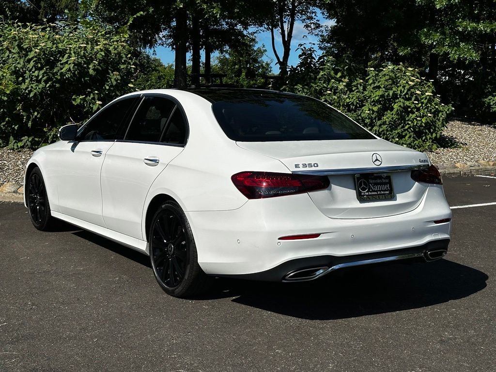 Certified Used 2021 White Mercedes-Benz E 350 image 7