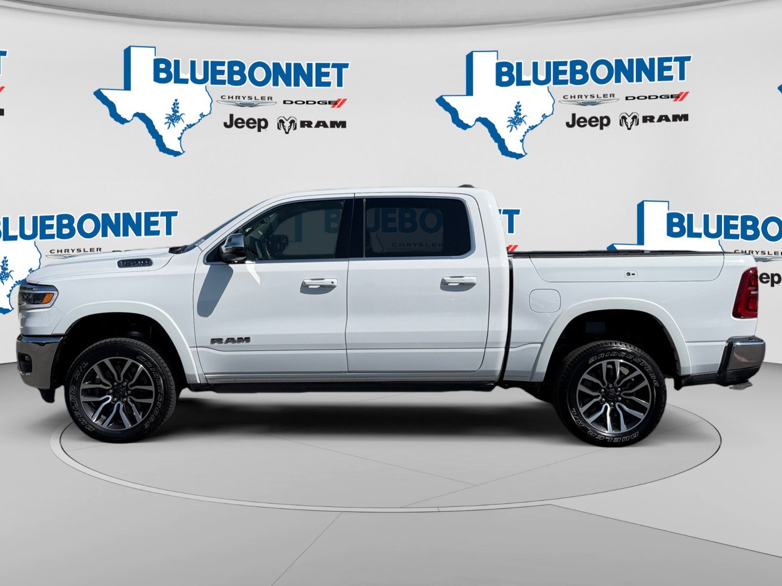 Used 2025 Bright White Clearcoat Ram Longhorn image 8