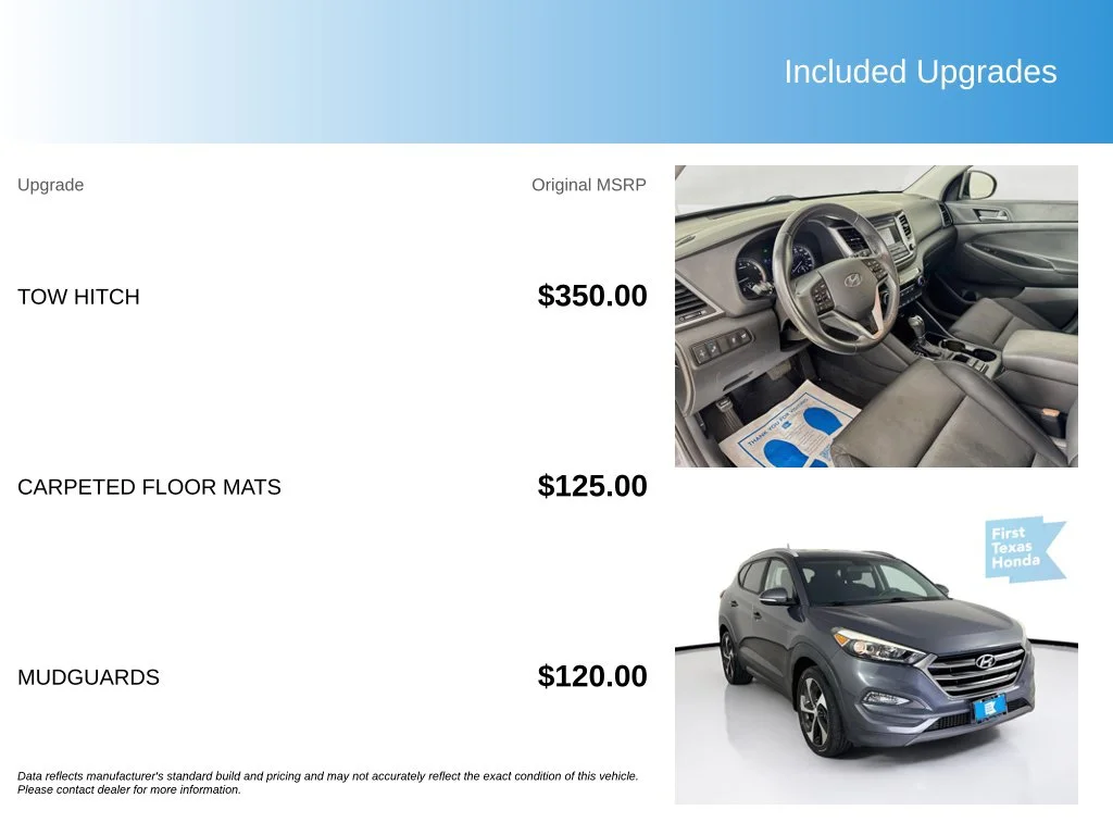 Used 2016 Coliseum Gray Hyundai Sport image 5
