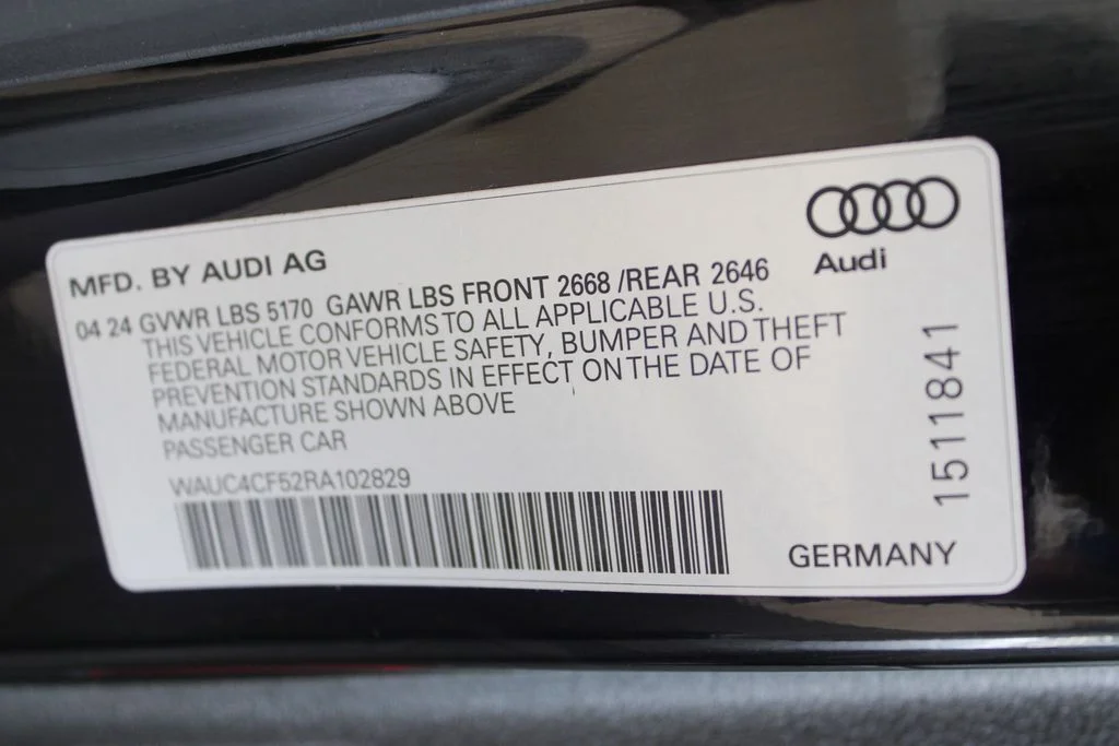 Used 2024 Black Audi Premium Plus image 33