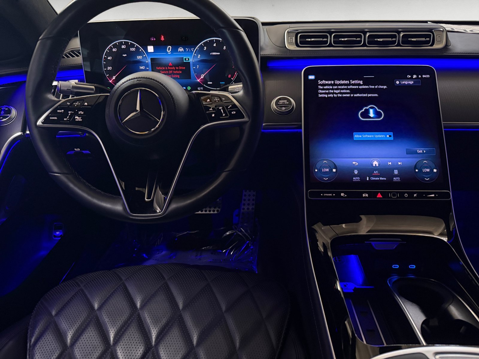 Certified Used 2023 MANUFAKTUR Cashmere White Magno Mercedes-Benz S 580 image 14