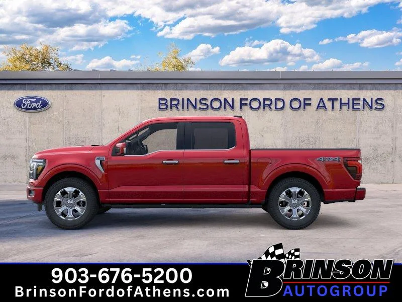 New 2026 Ruby Red Metallic Tinted Clearcoat Ford Platinum image 3