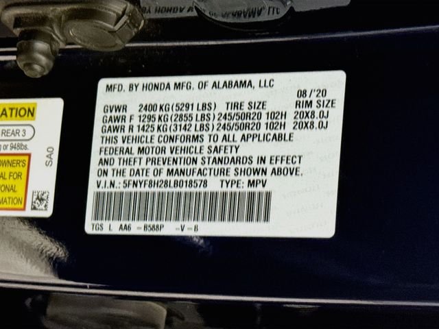 Used 2020 Blue Honda Sport image 29