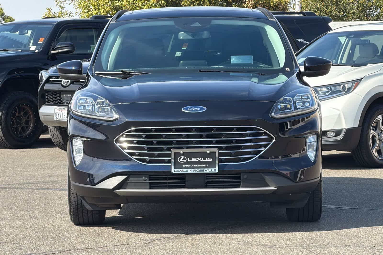 Used 2021 Antimatter Blue Metallic Ford Titanium image 10