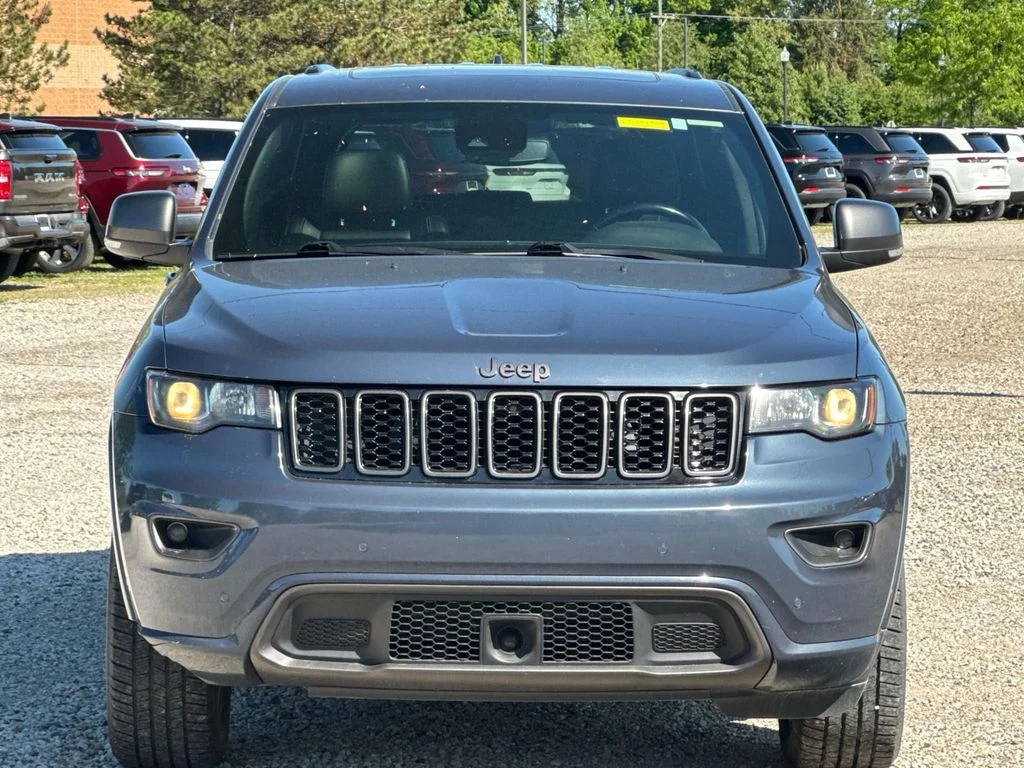 Used 2021 Jeep Grand Cherokee 80th Edition with VIN 1C4RJFBG0MC533195 for sale in Pinckney, MI