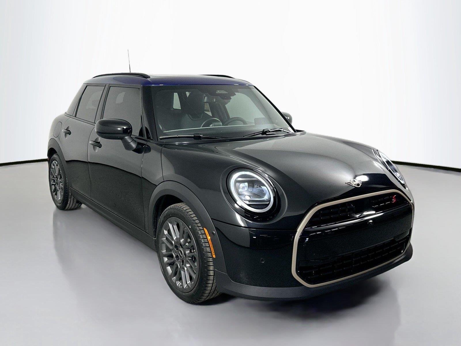 Certified Used 2025 Midnight Black II Metallic MINI Cooper S image 3