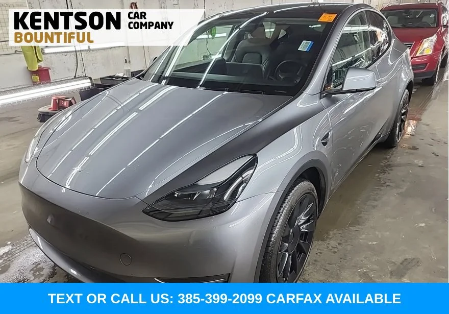 Used 2025 Silver Tesla Long Range image 1