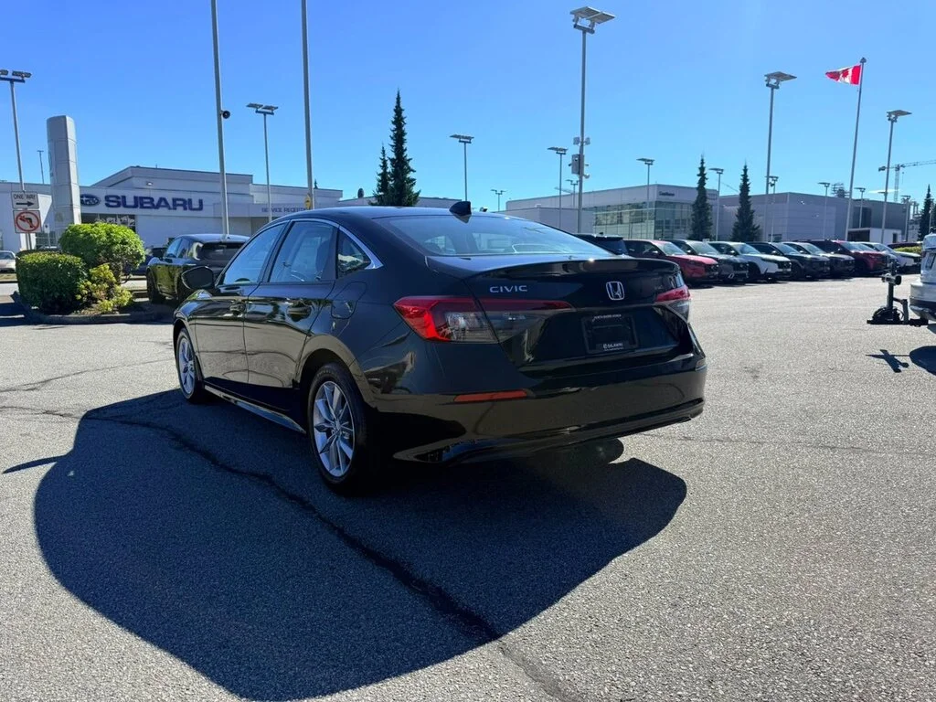 Used 2022 Crystal Black Pearl Honda Sedan EX CVT Certified Pre-Owned   Clean Title   L image 3