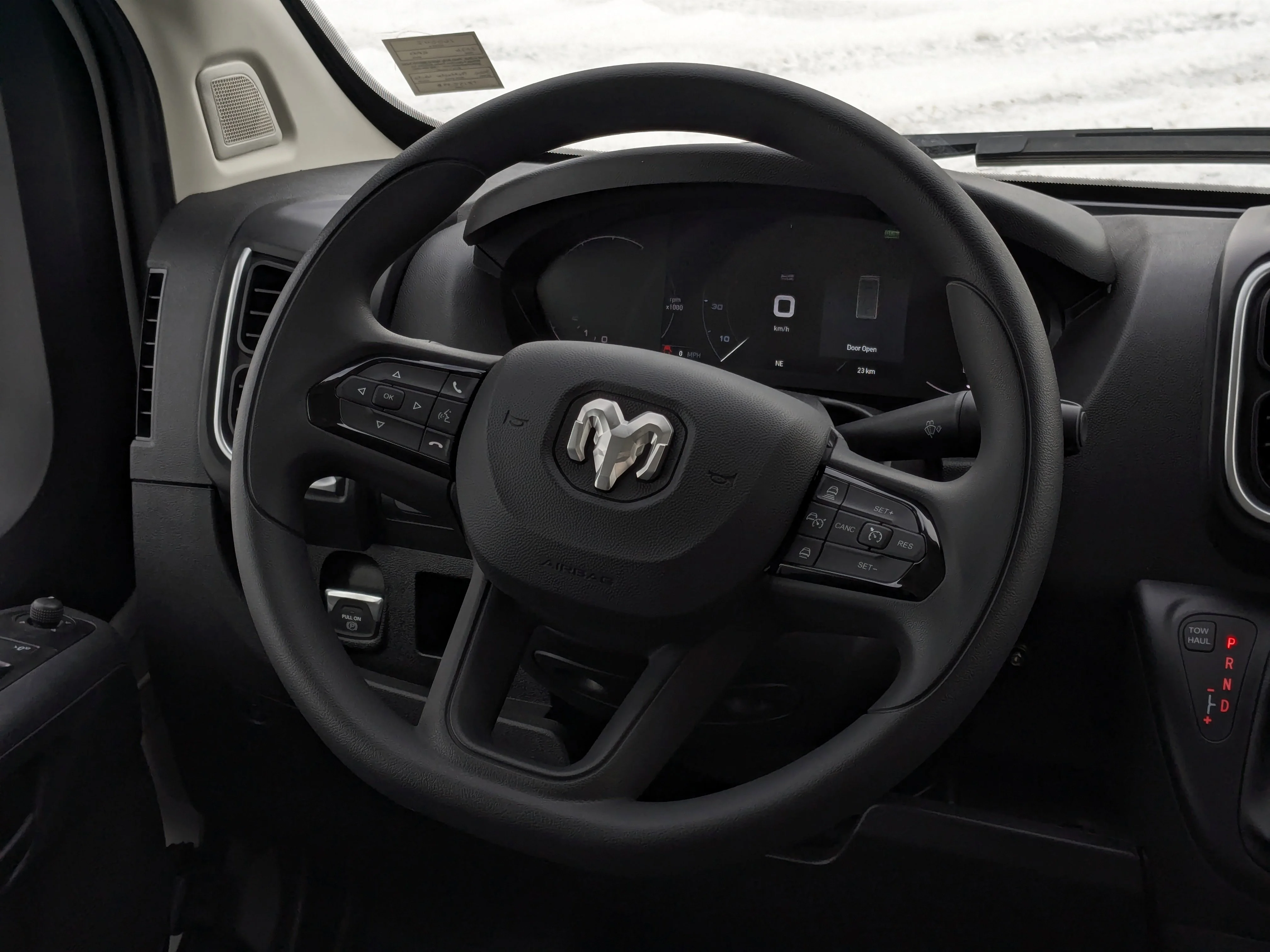 New 2026 White RAM SLT - - Super High Roof - Package 22G - LED Headlamps - Cargo Partition - Remote Start & tons more! image 14
