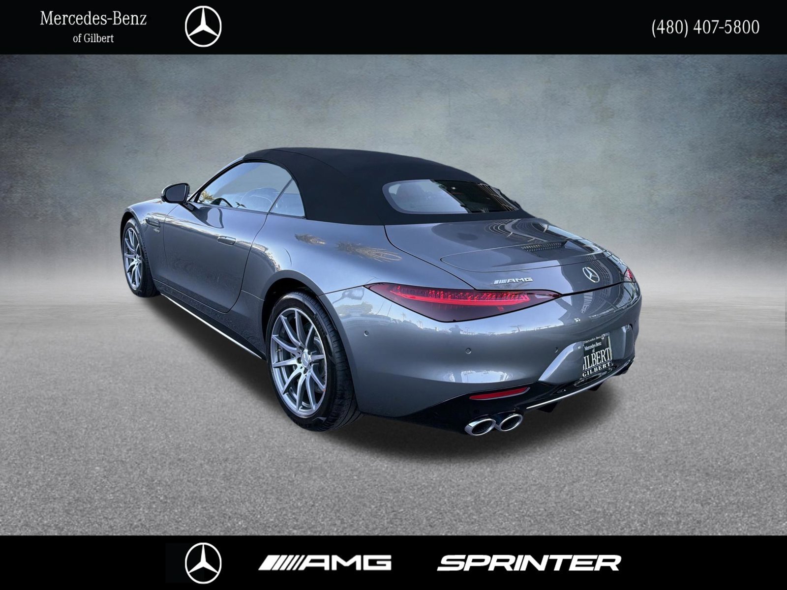 Certified Used 2025 Gray Mercedes-Benz SL 43 AMG® image 3