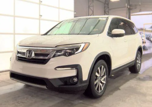 Used 2021 Platinum White Pearl Honda EX-L image 1