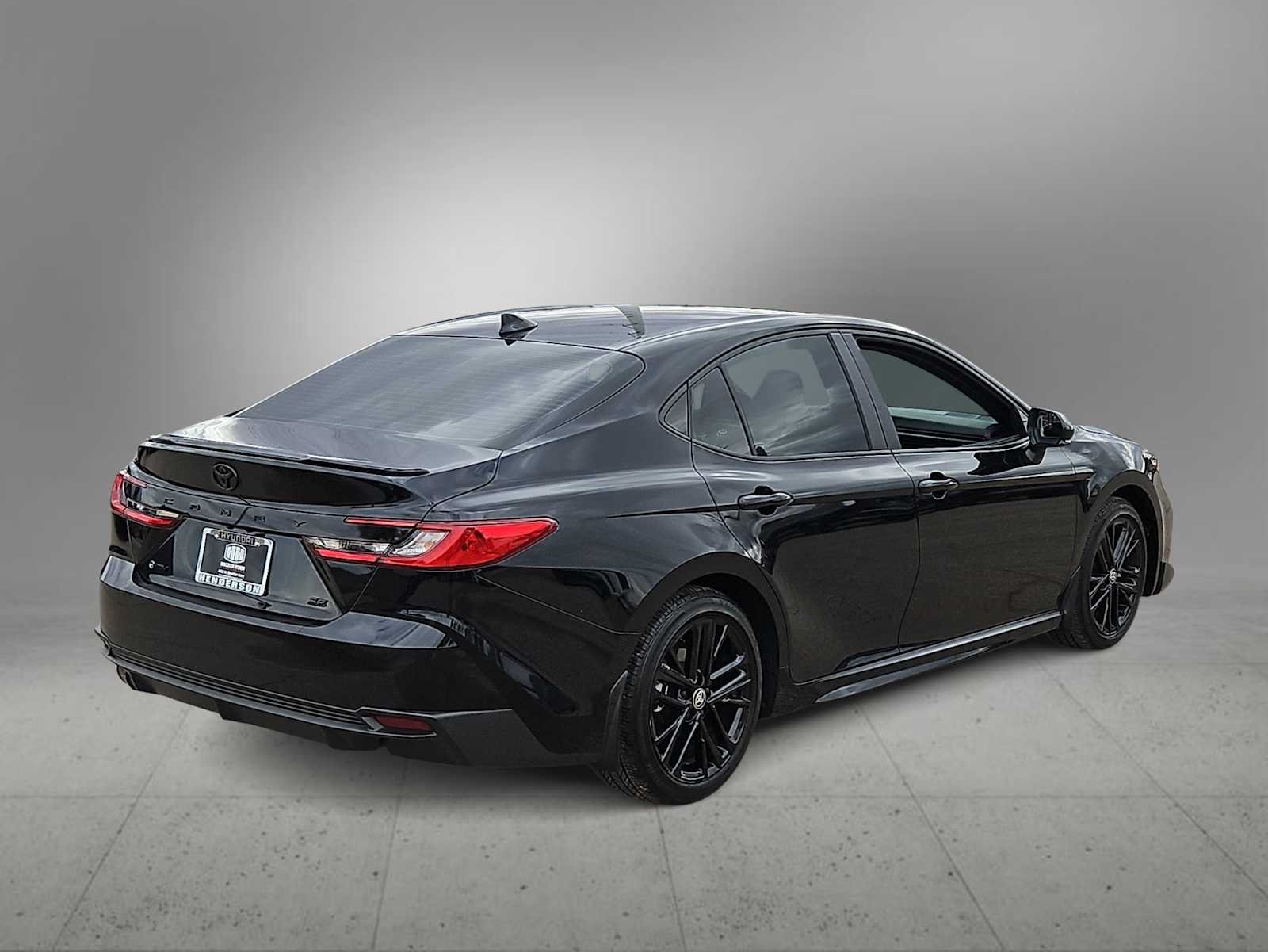 Used 2025 Midnight Black Metallic Toyota SE image 8