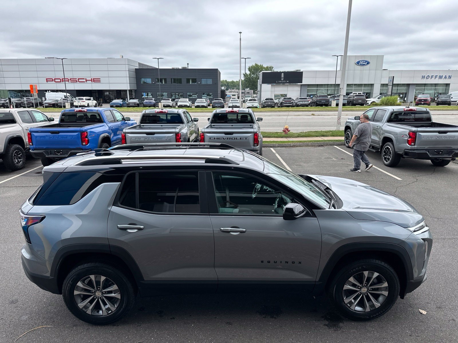 New 2027 Sterling Gray Metallic with Black Roof Chevrolet LT with Convenience Package II - Panoramic Sunroof - 3 Years of SiriusXM and OnStar One Included image 4