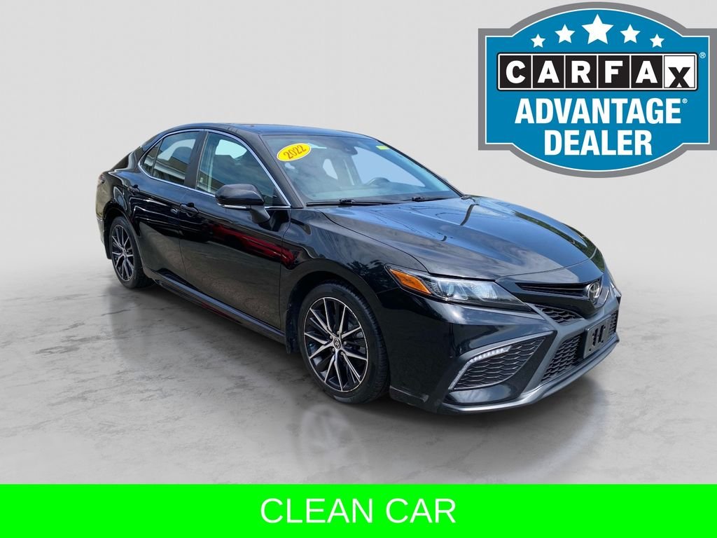 Used 2022 Black Toyota SE image 8