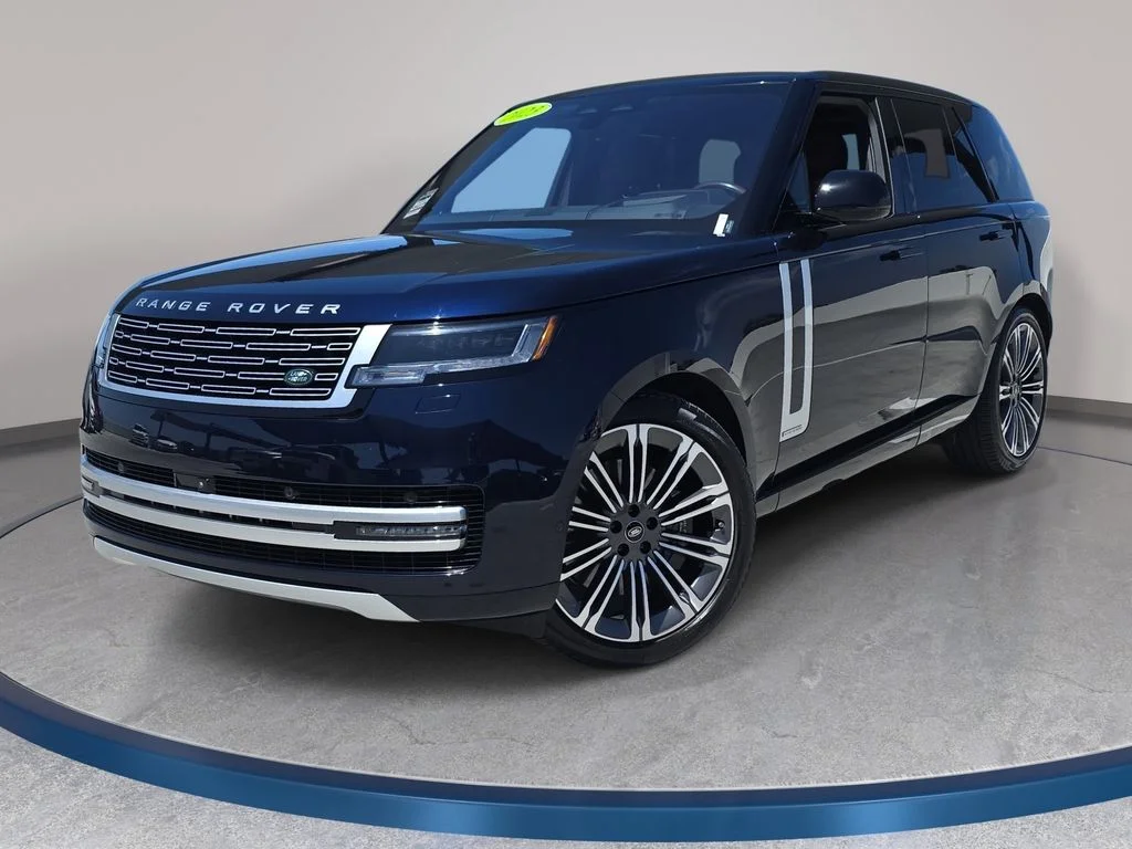 Certified Used 2023 Portofino Blue Metallic Land Rover Autobiography image 1