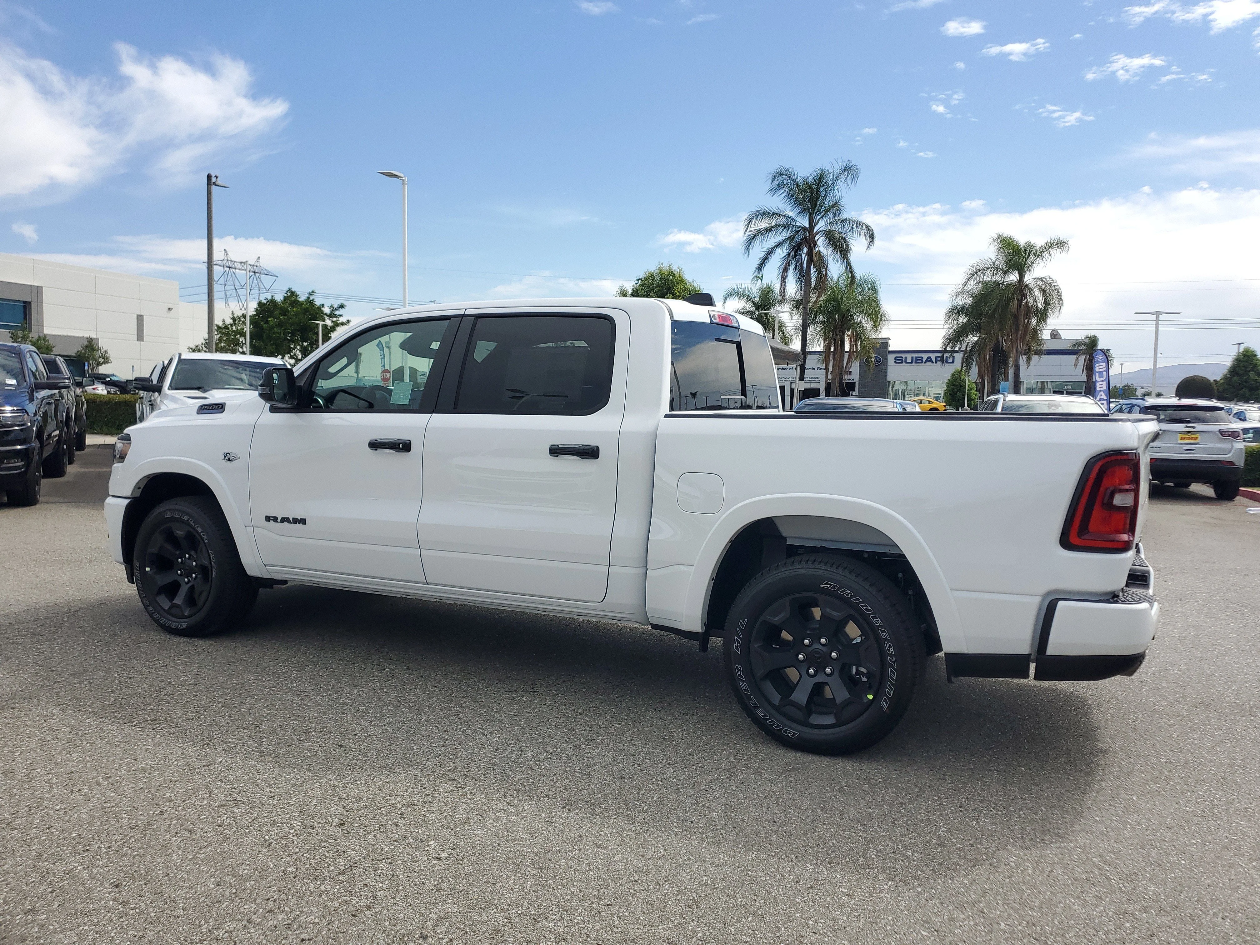 New 2026 Bright White Clear-Coat Exterior Paint RAM Big Horn/Lone Star image 6