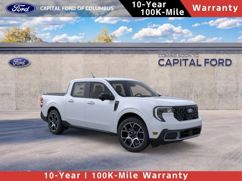 New 2026 Space White Metallic Ford Lariat® image 1